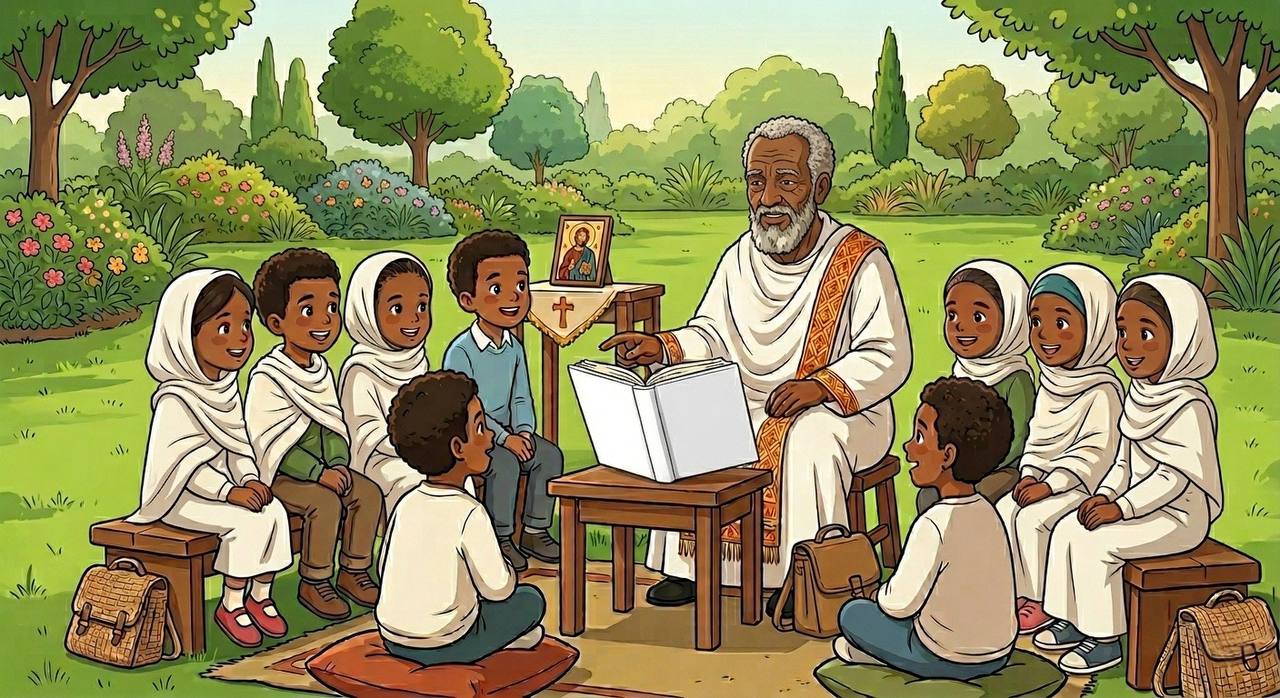 Orthojoy Magazine Cover - Father teaching children