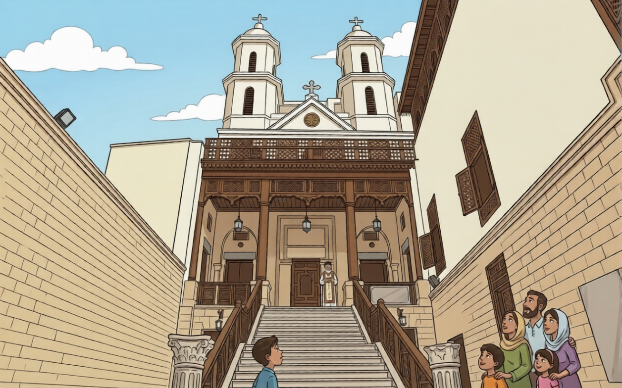 አል-ሙአላቃ ቤተክርስቲያን/ The Hanging Church