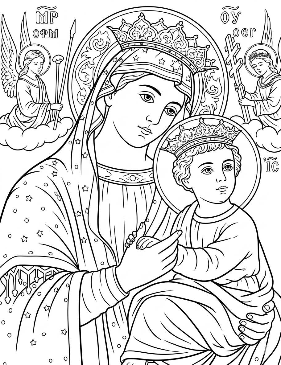 Orthojoy Coloring Page